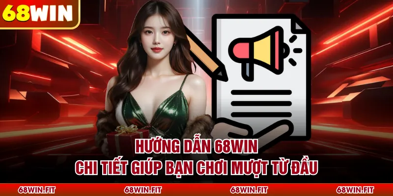 Hướng dẫn 68WIN chi tiết giúp bạn chơi mượt từ đầu